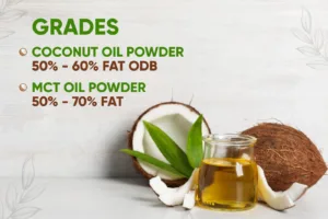 Available as Coconut Oil Powder