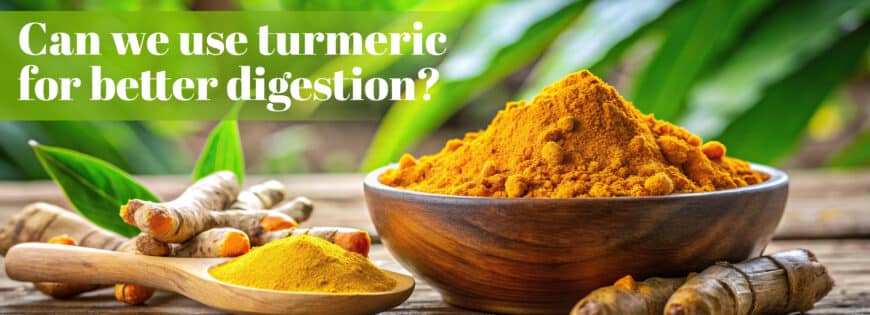 Can we use turmeric for better digestion?